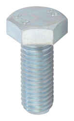 HILLMAN M12-1.75 mm Dia. x 30 mm L Heat Treated Steel Hex Head Cap Screw 30 box