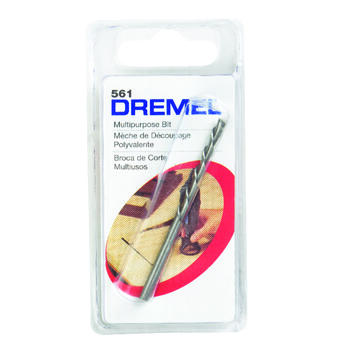 Dremel 1/8 in x 1-1/2 in. L x 1/8 in. Dia. Carbide 1 pk Multi-Purpose Cutting Bit