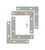 Ace 4 in. H x 4..75 in. W x 4 in. D Zinc Flat Corner Brace