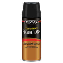 Minwax Indoor Clear Fast-Drying Polyurethane 11.5 oz. Semi-Gloss Semi-Gloss