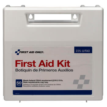 First Aid Only 50 Person First Aid Kit 197 pc.