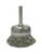 Weiler 2 in. Dia. x 1/4 in. in. Coarse Steel Crimped Wire Cup Brush 1 pc.