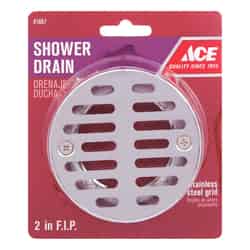 Ace 2 in. Dia. Stainless Steel Shower Drain
