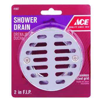 Ace 2 in. Dia. Stainless Steel Shower Drain