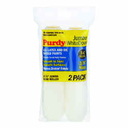 Purdy White Dove Dralon 6.5 in. W X 3/8 in. S Mini Paint Roller Cover 2 pk