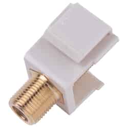 Monster Cable F Coaxial F Connector Keystone Insert 1