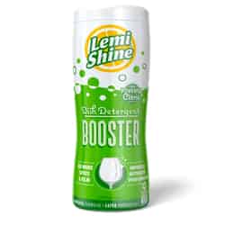 Lemi Shine Lemon Scent Powder Dishwasher Booster 12 oz