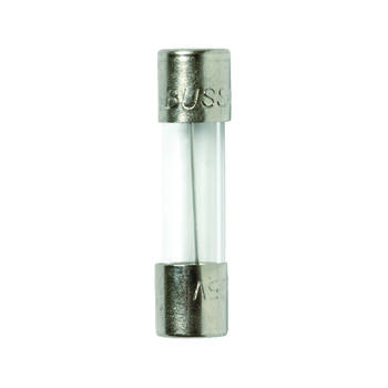 Bussmann 7 amps 125 volts Glass Time Delay Glass Fuse 2 pk