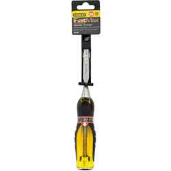 Stanley FatMax Thru-Tang 3/8 W x 9 in. L Steel Wood Chisel Yellow 1 pc.