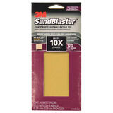 3M SandBlaster 9 in. L X 3-2/3 in. W 120 Grit Ceramic Sandpaper 6 pk