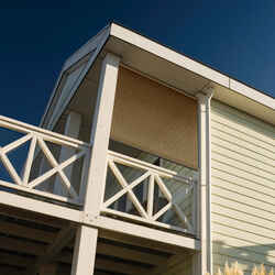 Coolaroo Brown Roll-Up Exterior Window Shade 8 ft. W x 96 in. L