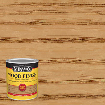 Minwax Wood Finish Semi-Transparent Golden Oak Oil-Based Wood Stain 1 qt