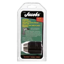 Jacobs 1/2 in. in. Keyless Drill Chuck 1/2 in. 3-Flat Shank 1 pc.