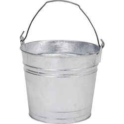 Behrens 10 qt Galvanized Pail Gray