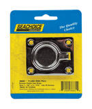 Seachoice  Chrome-Plated  Brass  1-7/8 in. L x 2-1/2 in. W Flush Ring Pull  1 pk 