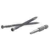 FastenMaster TrapEase 2-1/2 in. L Torx TTAP Zinc Star Carbon Steel 75 per box 75 pc. Composite