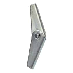 HILLMAN 1/8 inch in. Dia. x 1/8 in. L Round Zinc-Plated Toggle Wing 100 pk Steel