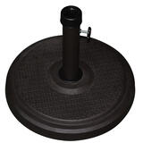 Bond Manufacturing Brown Envirostone Umbrella Base 18.9 in. W x 14.17 in. H