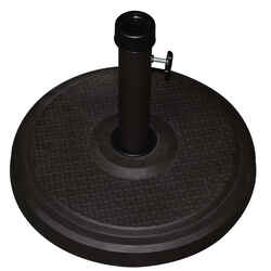 Bond Manufacturing Brown Envirostone Umbrella Base 18.9 in. W x 14.17 in. H