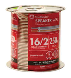 Southwire 250 ft. 16/2 Audio Speaker Wire Stranded