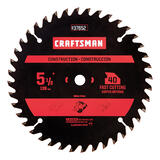 Craftsman 5-1/2 in. Carbide 3/8 in. 40 teeth Circular Saw Blade 1 pk