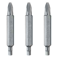 DeWalt #2 in. x 2 in. L 1/4 in. Screwdriver Bit Heat-Treated Steel 3 pc. Square Recess