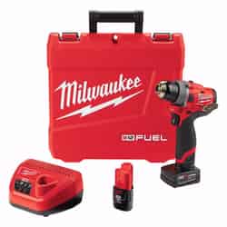 Milwaukee 12 V 1/2 in. Brushless Cordless Drill Kit (Battery & Charger)