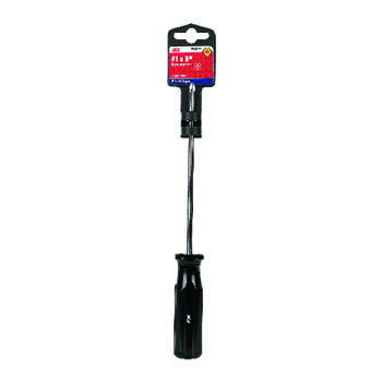 Ace 6 in. Phillips Steel Screwdriver 1 No. 1 Black