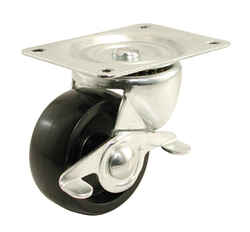 Shepherd 3 in. Dia. Swivel Polypropylene Caster 210 lb. 1 pk