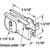 Prime-Line 1-1/4 in. D X 3/8 in. L Steel Roller Assembly 1 pk