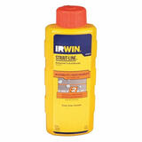 Irwin Strait-Line 8 oz. Permanent Marking Chalk Fluorescent Orange