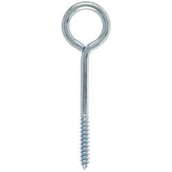 Hampton 7/16 in. x 6 in. L Zinc-Plated Steel Lag Thread Eyebolt Nut Included