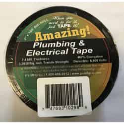Amazing Tape 2 in. W X 108 ft. L Black Plastic Electrical Tape