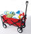 Mac Sports 22.5 in. H x 20.2 in. W x 35.5 in. D Collapsible Utility Cart Polyester