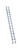 Werner 28 ft. H X 17.33 in. W Aluminum Extension Ladder Type II 225 lb