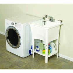 Zenith Metal Single Composite Laundry Tub