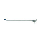 Crawford Silver Steel 8 in. Peg Hooks 2 pk