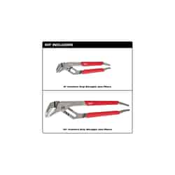 Milwaukee Ream & Punch 2 pc Forged Alloy Steel Straight Jaw Pliers Set