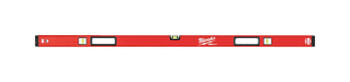 Milwaukee REDSTICK 59 in. Metal Magnetic Box Level 3 vial