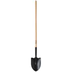 Home Plus Steel 8 in. W x 56.75 in. L Round Point Shovel