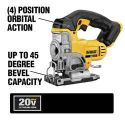 DeWalt 20 V Cordless Jig Saw Tool Only