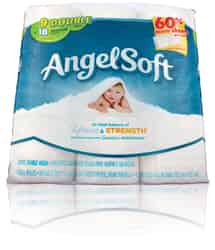 Angel Soft Toilet Paper 9 roll 264 sheet 264 SQFT