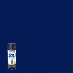 Rust-Oleum Painter's Touch 2X Ultra Cover Satin Midnight Blue Spray Paint 12 oz
