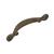 Amerock Natures Splendor Inspirations Cabinet Pull 3 in. Weathered Brass 1 pk
