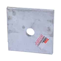Simpson Strong-Tie 2 in. H x 3 in. L x 0.8 in. W Galvanized Steel Bearing Plate HDG
