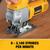 DeWalt 1 in. Corded Keyless 120 volts 5.5 amps 0-3,100 spm Orbital Jig Saw