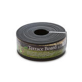 Master Mark Terrace Board 4 in. H x 40 ft. L Lawn Edging Plastic Black