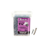 ITW Rock-On No. 9 x 1-1/4 in. L Phillips Round Steel Steel Cement Board Screws 1 pk 800 per