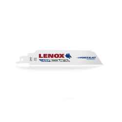 Lenox Lazer 6 in. L x 1 in. W Bi-Metal Reciprocating Saw Blade 10 TPI 2 pk