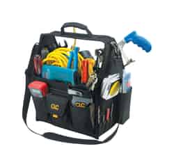 CLC Work Gear 8.5 in. W x 14 in. H Polyester Tool Box 12 in. Black